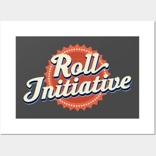 Retro Roll Initiative Posters and Art